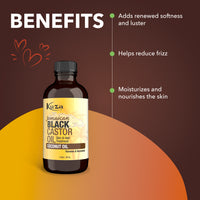 Kuza Jamaican Black Castor Oil Skin & Hair Treatment - Coconut, 4 fl oz