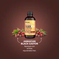 Kuza Jamaican Black Castor Oil Skin & Hair Treatment - Extra Dark, 4 fl oz