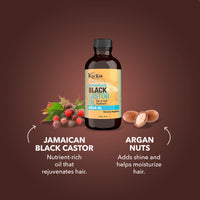 Kuza Jamaican Black Castor Oil Skin & Hair Treatment - Argan, 4 fl oz