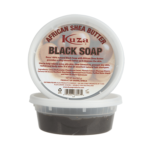 Kuza African Shea Butter Black Soap