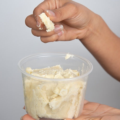 Pure African Shea Butter, White, Chunky