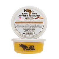 Kuza 100% Pure African Shea Butter with Borututu, Yellow, Creamy