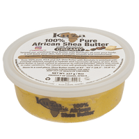Kuza 100% Pure African Shea Butter with Borututu, Yellow, Creamy