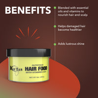 Kuza Nutritious Hair Food with Vitamins A & E, 8oz