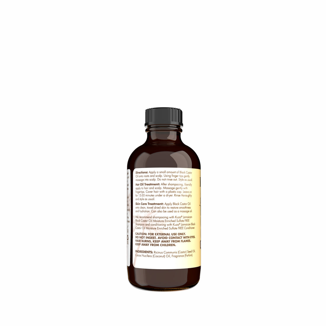 Kuza Jamaican Black Castor Oil Skin & Hair Treatment - Coconut, 4 fl oz