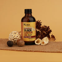 Kuza Jamaican Black Castor Oil Skin & Hair Treatment - Extra Dark, 4 fl oz