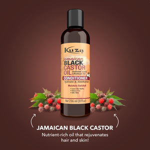 Kuza Jamaican Black Castor Oil Conditioner, 8 fl oz