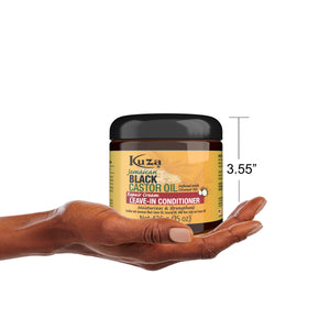Kuza Jamaican Black Castor Oil Repair Cream Leave-In Conditioner, 16 fl oz
