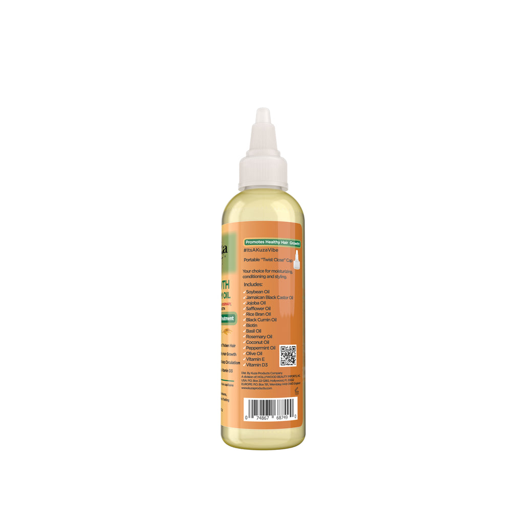 Kuza Growth Premium Oil Hair & Scalp Treatment, 4 fl oz