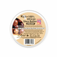 Kuza 100% Pure African Shea Butter - Creamy White, 8 oz