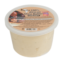 Kuza 100% Pure African Shea Butter, White, Creamy