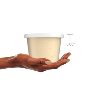 Kuza 100% Pure African Shea Butter - Creamy White, 15 oz