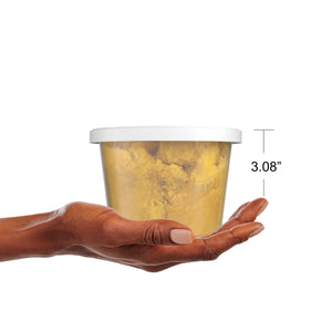 Kuza 100% Pure African Shea Butter - Chunky Yellow, 10 oz