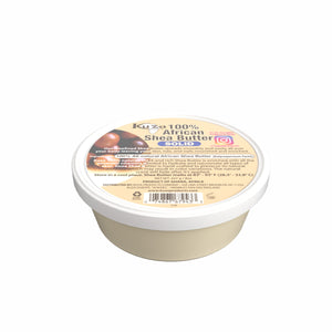 1 k943 08 1200 kuza africansheabuttersolidwhite 8oztub front