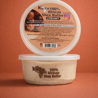 Kuza 100% Pure African Shea Butter, White, Creamy