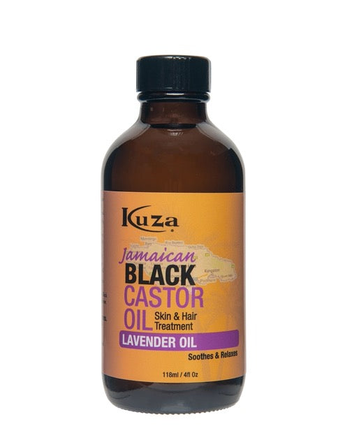 Kuza® Jamaican Black Castor Oil, Lavender Oil