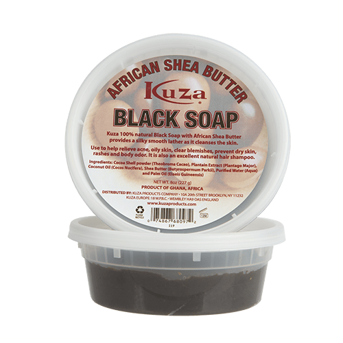 Kuza® African Shea Butter Black Soap