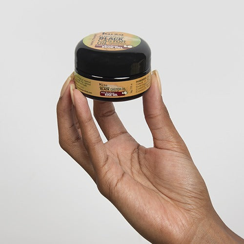 Achieve Sleek, Controlled Edges with Kuza® Jamaican Black Castor Oil Edge Gel