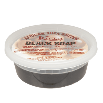 Kuza African Shea Butter Black Soap