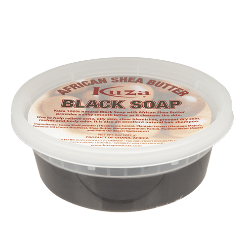 Kuza® African Shea Butter Black Soap