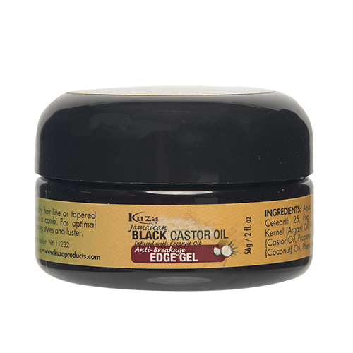 Achieve Sleek, Controlled Edges with Kuza® Jamaican Black Castor Oil Edge Gel