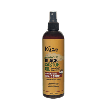 Experience the Nourishing Power of Kuza® Jamaican Black Castor Oil Conditioning Braid Spray